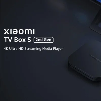 تي في بوكس شاومي مشغل وسائط الجيل الثاني بدقة 4K الترا اتش دي - أسود